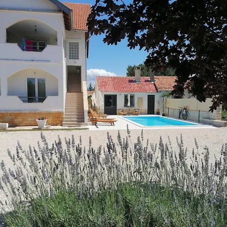 Two House Pool With Natural Chlor Garden Bbq